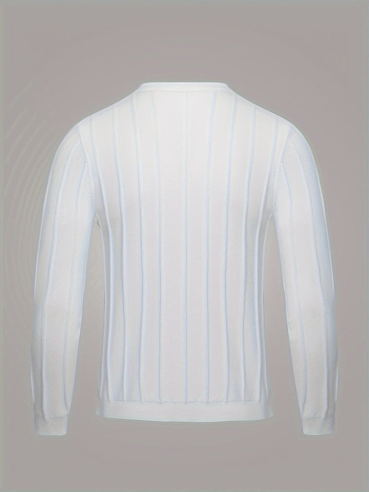 Josh - gebreide slim-fit herentrui