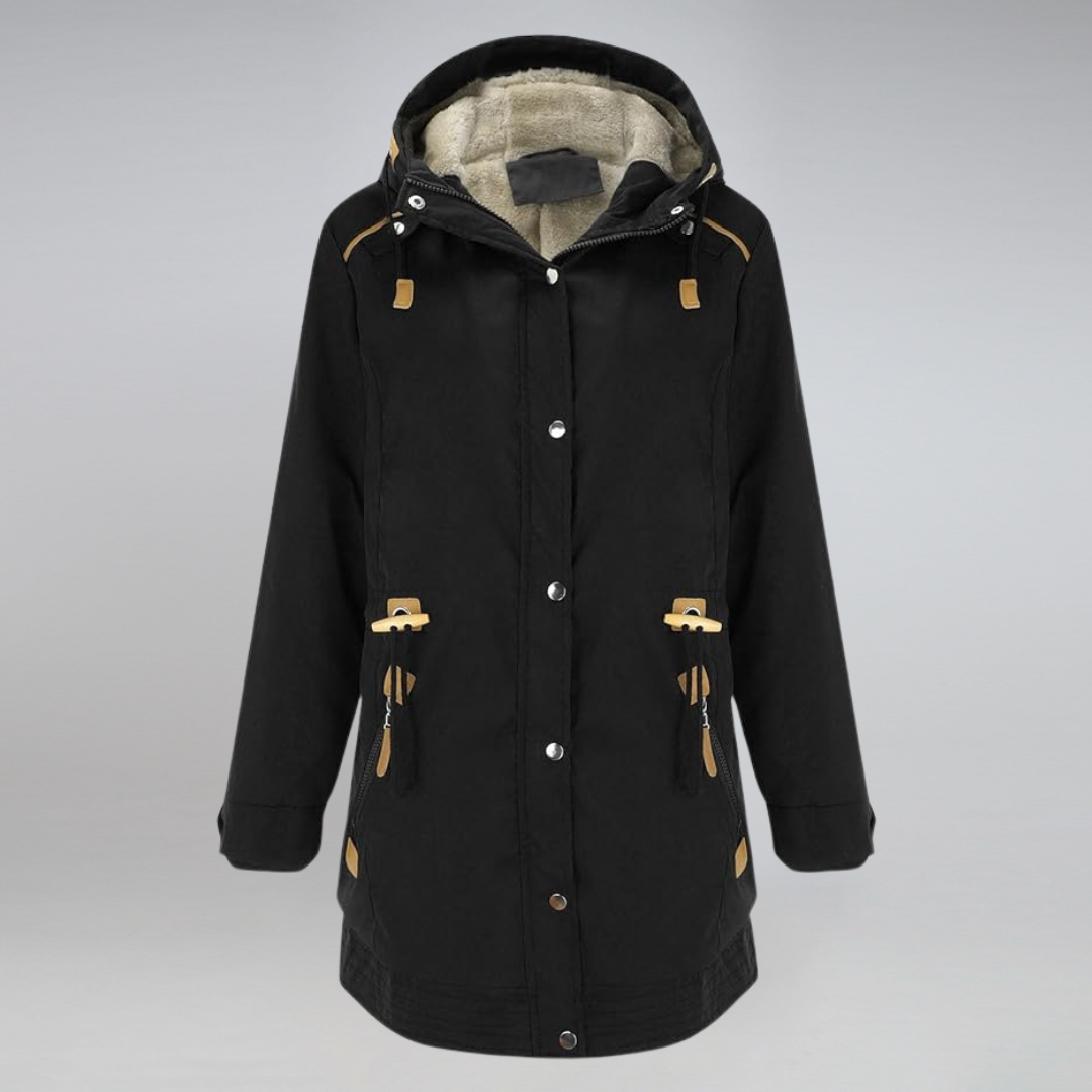 Behaaglijk & weerbestendig dames parka jack