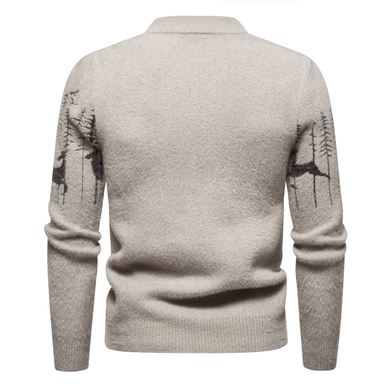 Premium - herentrui met kerstlook