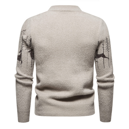 Premium - herentrui met kerstlook