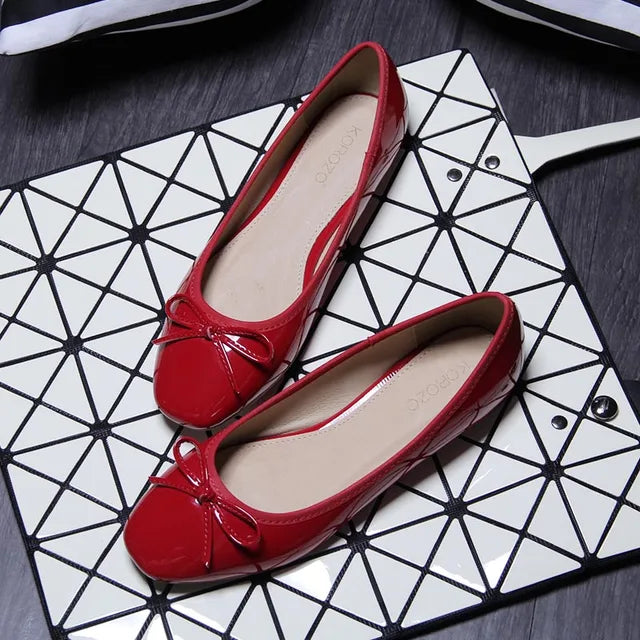 Kaimille - platte leren schoenen