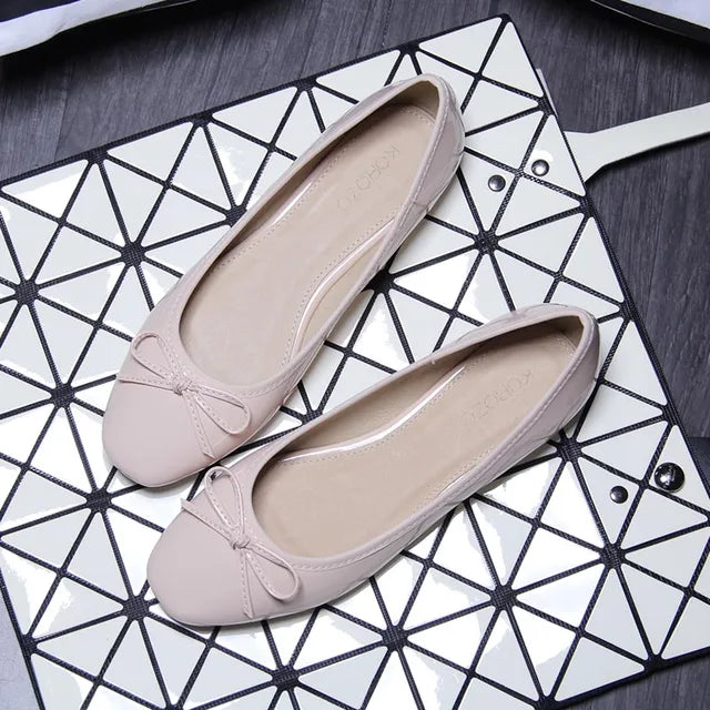 Kaimille - platte leren schoenen