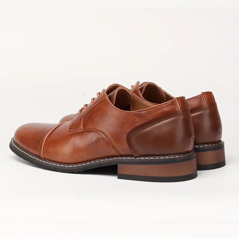 Harrison - stevige vintage derbyschoenen voor heren