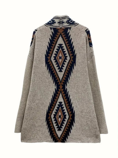 Amory - boho-chique open vest draag de geest van vrijheid uit