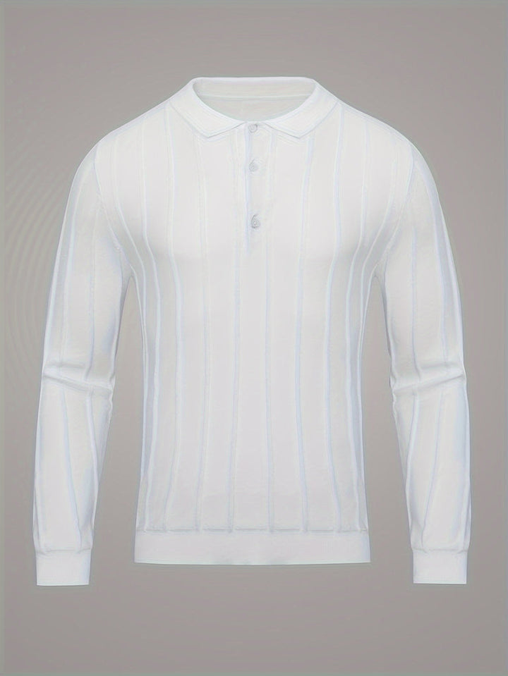 Josh - gebreide slim-fit herentrui