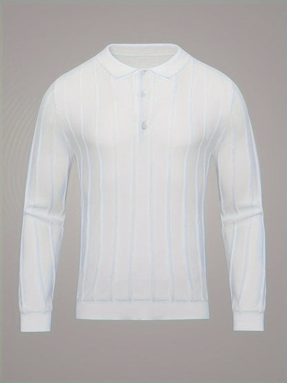 Josh - gebreide slim-fit herentrui