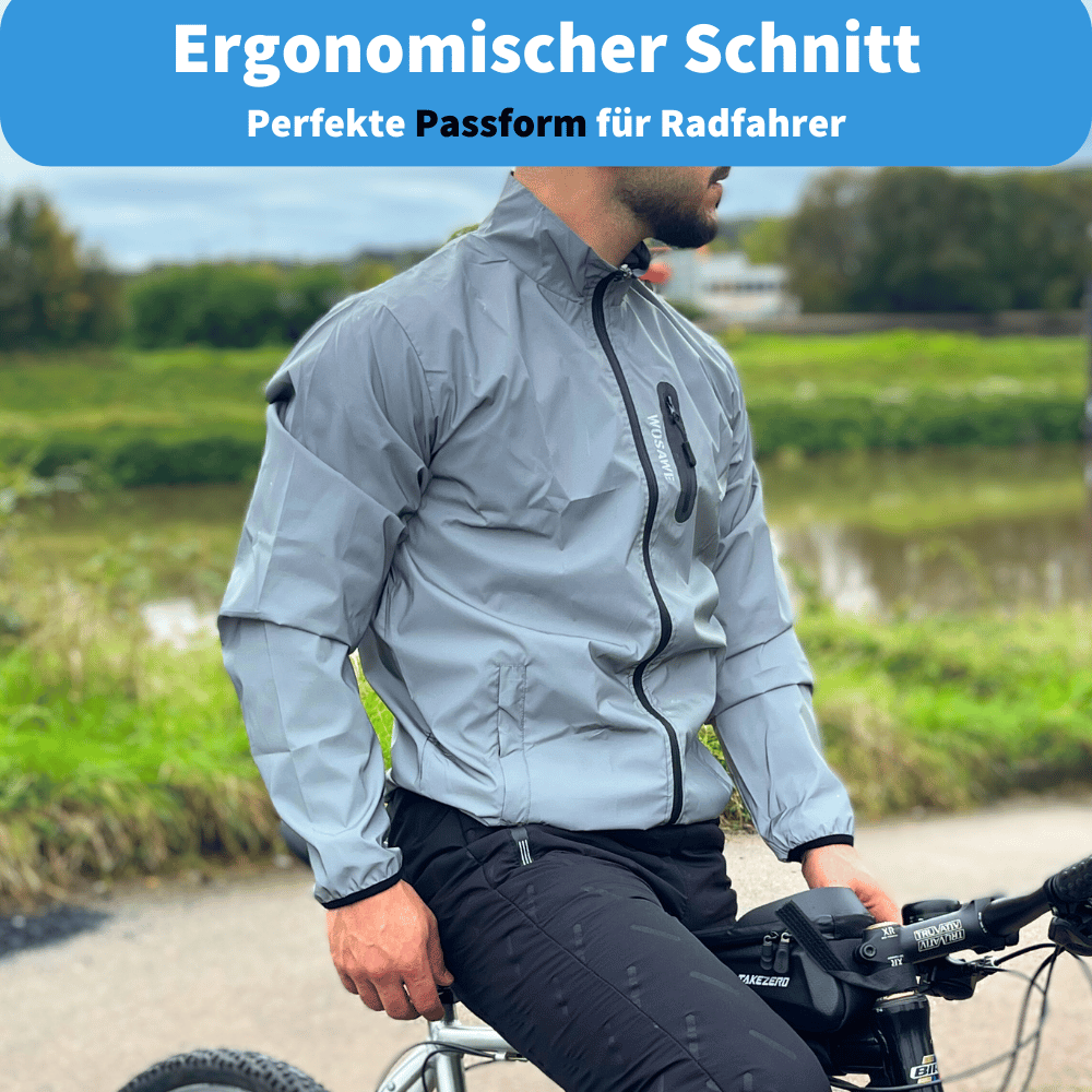 Haris - reflecterend & weerbestendig herenfietsjack