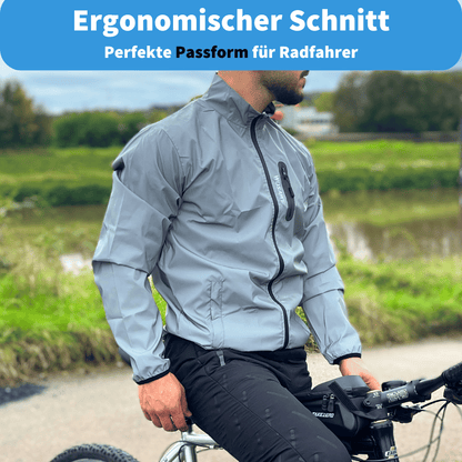 Haris - reflecterend & weerbestendig herenfietsjack