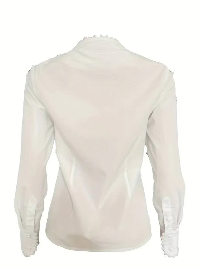 Joylin – elegante blouse met lange mouwen
