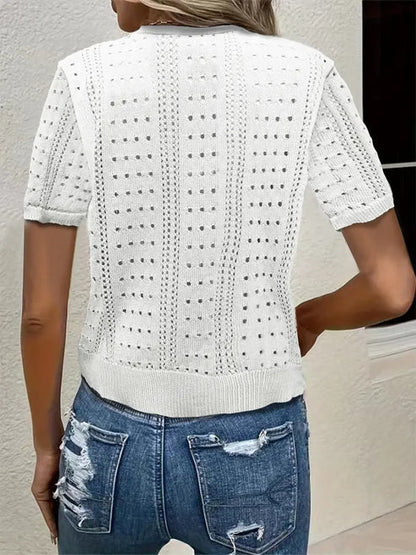 Mona | veelzijdig comfort, elegant vest met V-hals voor dames