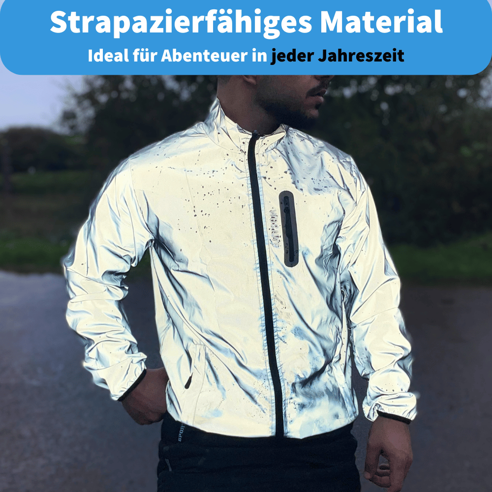 Haris - reflecterend & weerbestendig herenfietsjack