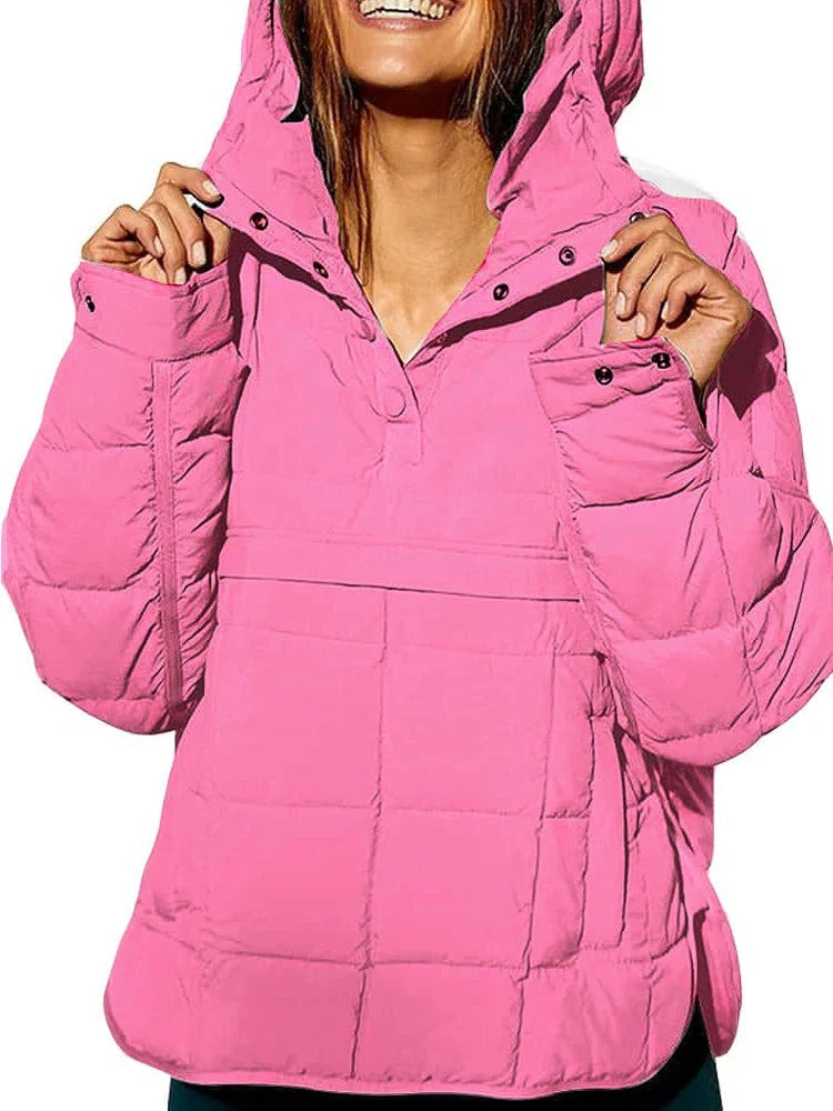 Frauke - casual dunne, maar warme jasjestrui voor dames