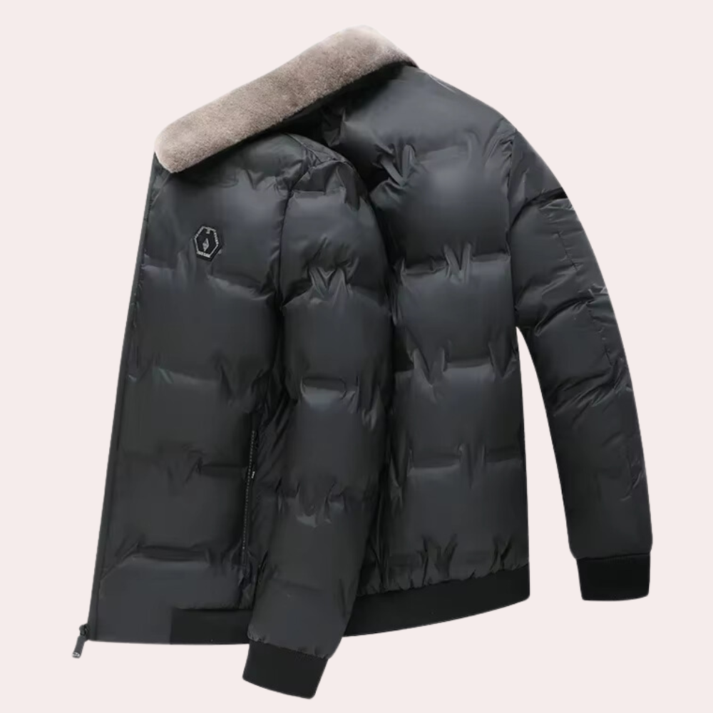 Justin - stijlvolle en gezellige winterjas voor heren