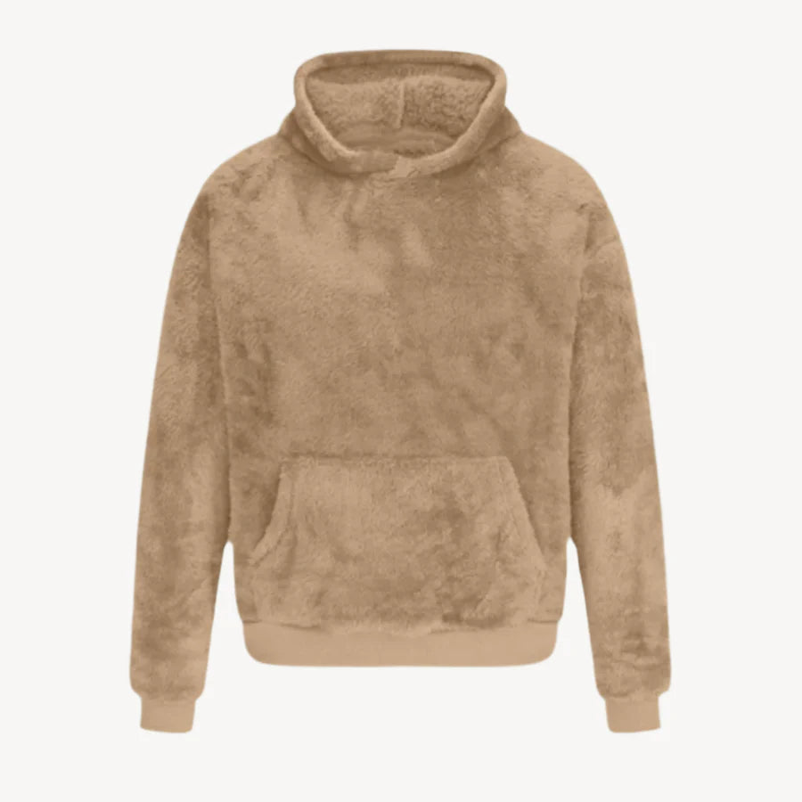 Teddy - gezellige herenhoodie met fleecevoering