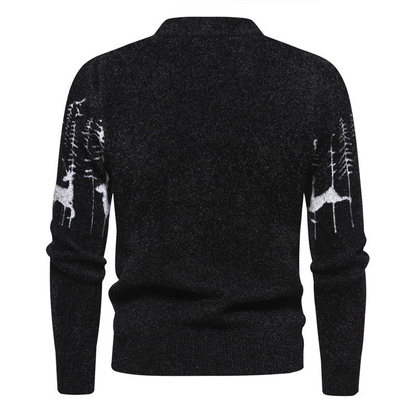Premium - herentrui met kerstlook