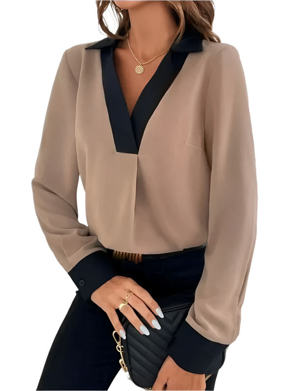 Margot – Elegante zakelijke blouse voor dames