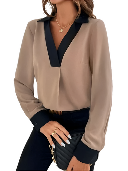 Margot – Elegante zakelijke blouse voor dames