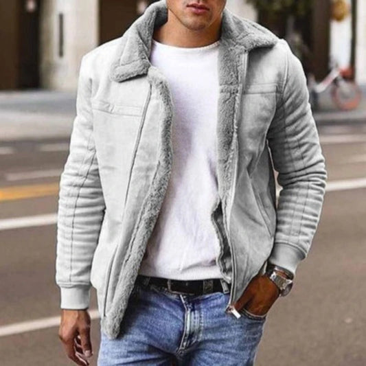 Jarens heren bomberjack in vintage stijl