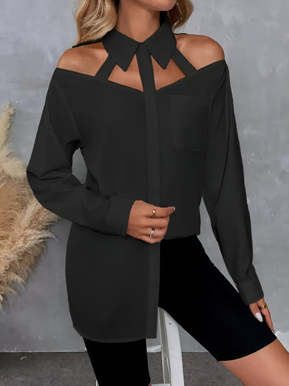 Nayra | stijlvol overhemd met knoopsluiting