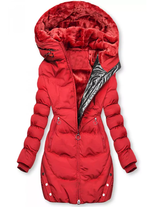 Gevoerde winterjas voor dames