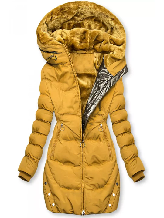 Gevoerde winterjas voor dames