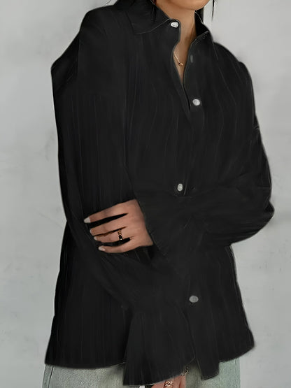 Oriholt | elegant overshirt met bedrukte kraag