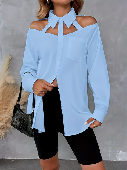 Nayra | stijlvol overhemd met knoopsluiting