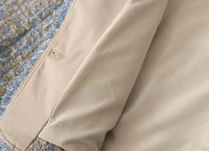 Tweed jasjes met franjes, knopen en praktische zakken voor dames