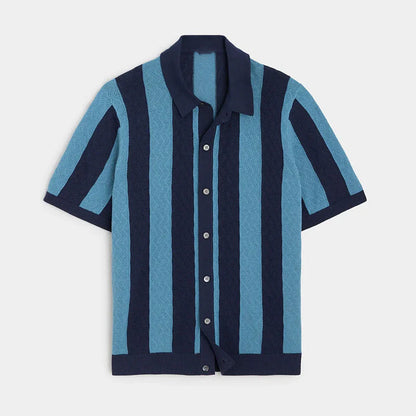 Egmont - elegant gestreept damespoloshirt