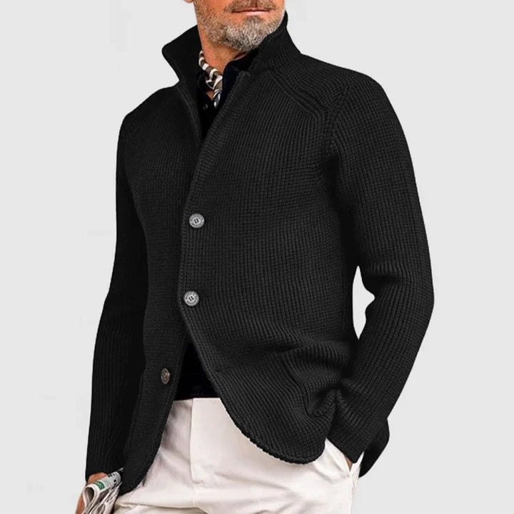Kendu | herenjas met elegante revers en gebreide zak