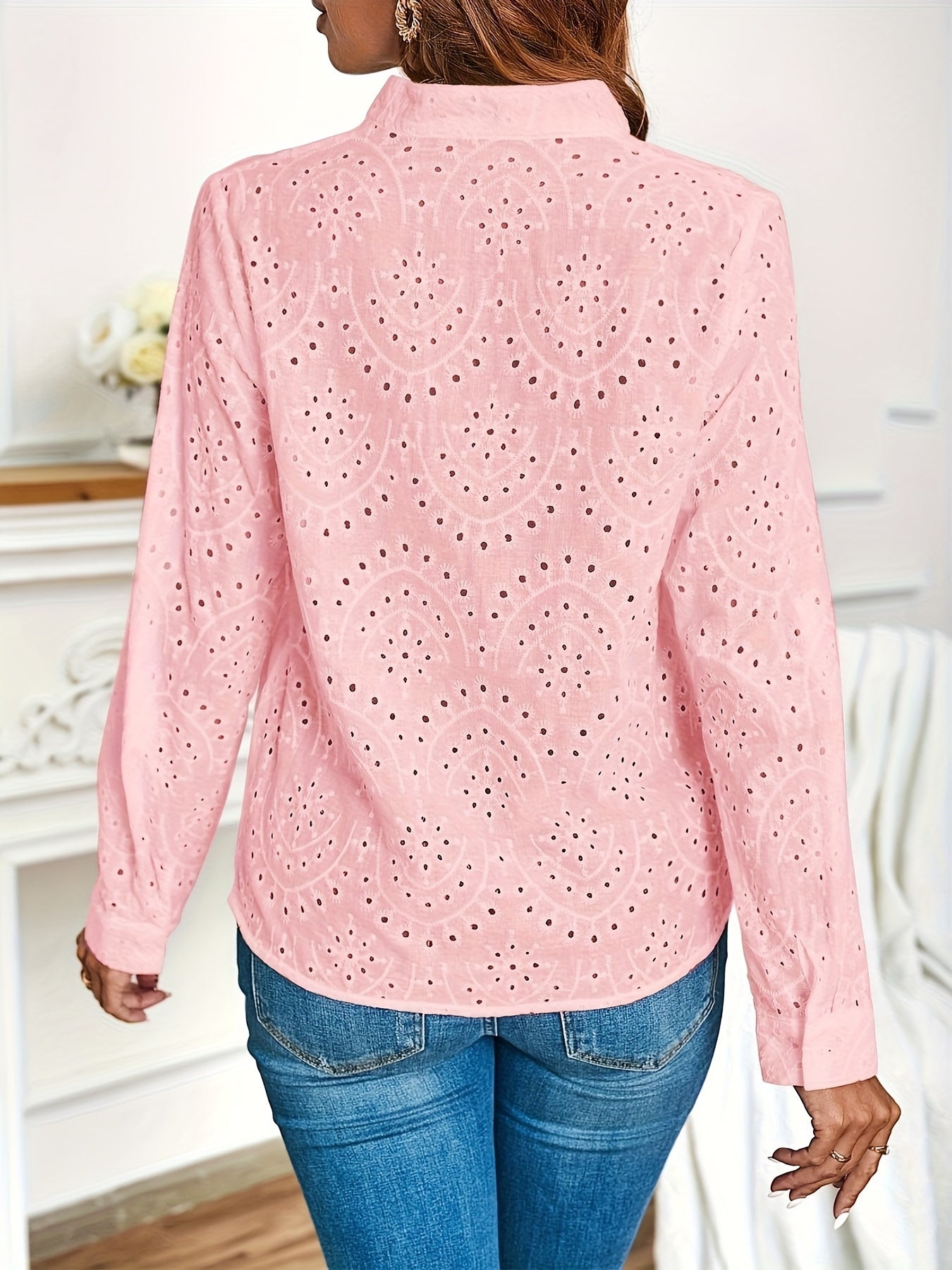Witte kanten blouse - Emily