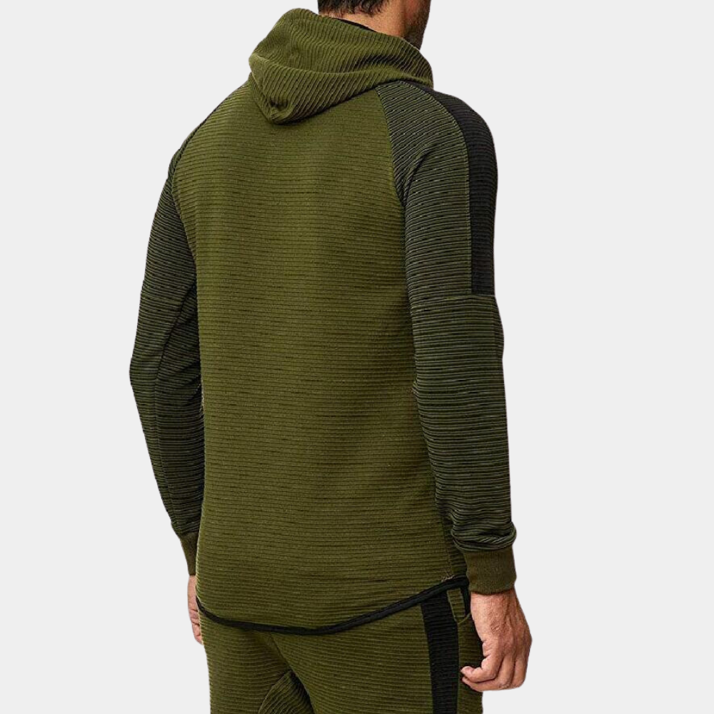 Niko - stijlvolle herenjas met capuchon voor een moderne look