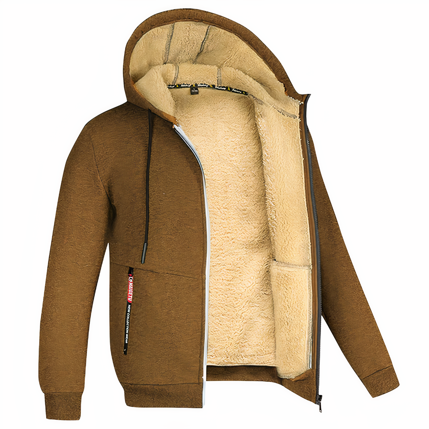 Fleece gevoerde jas - abel