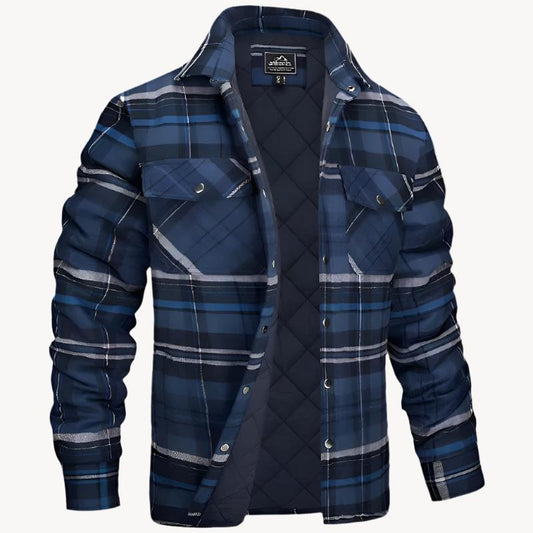 James - cosy flanellen comfortjack voor heren