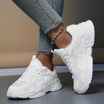 Emmeline - veelzijdige witte sneakers voor dames