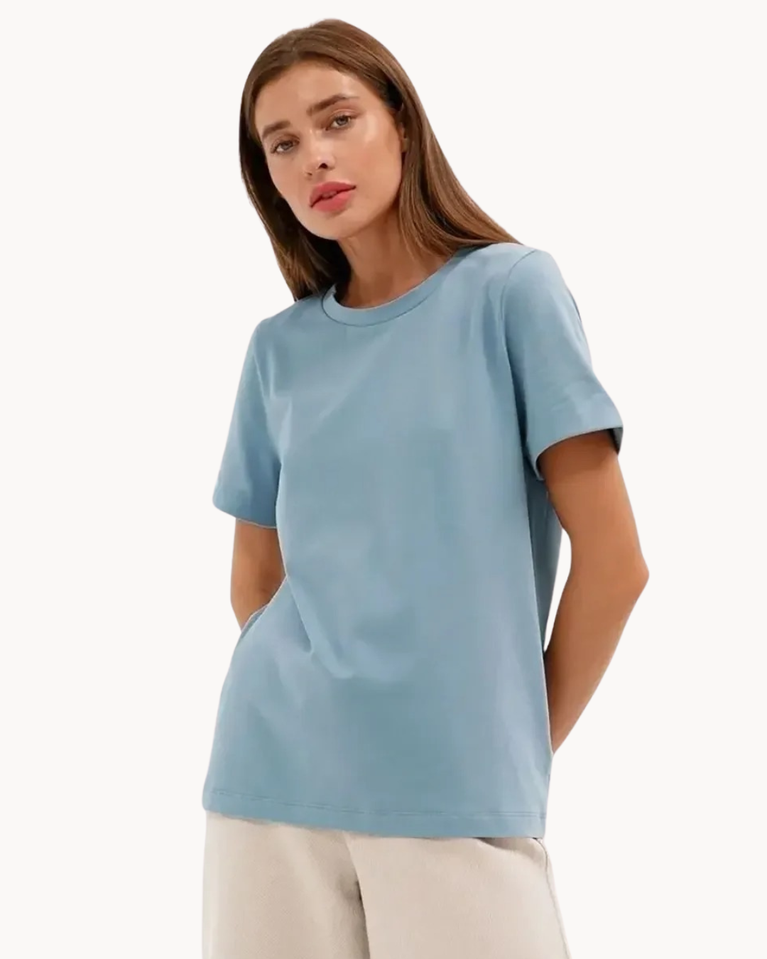 Collet - luxe zachte stretch - dames - t-shirt