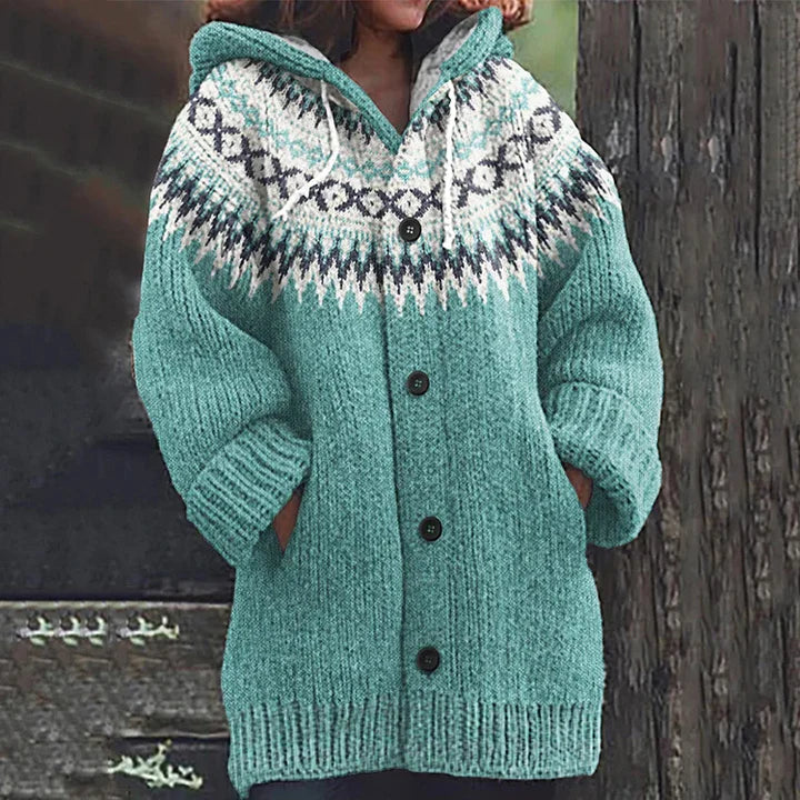 Gezellig damesvest met knoopsluiting