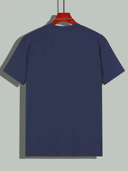 Aristos - klassiek heren-t-shirt met ronde hals
