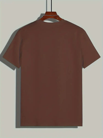 Aristos - klassiek heren-t-shirt met ronde hals