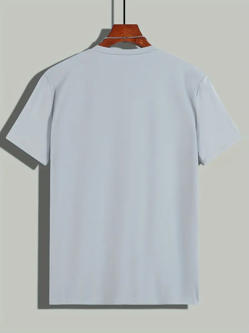 Aristos - klassiek heren-t-shirt met ronde hals