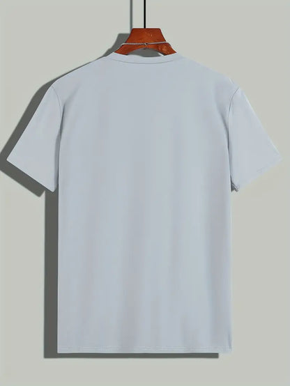 Aristos - klassiek heren-t-shirt met ronde hals