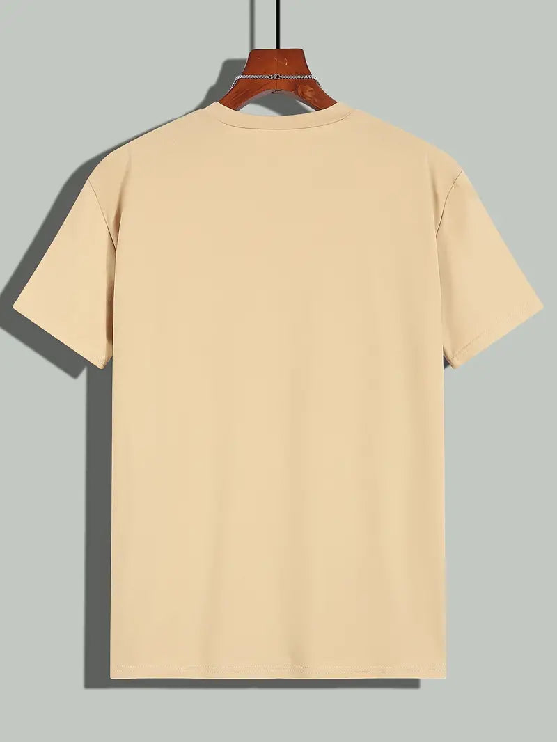 Aristos - klassiek heren-t-shirt met ronde hals
