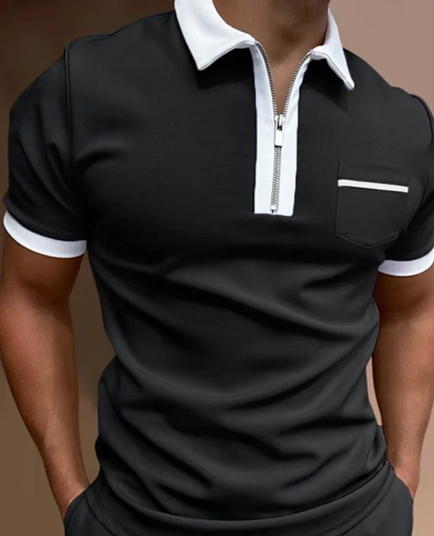 Godric - klassiek opvallend herenpoloshirt