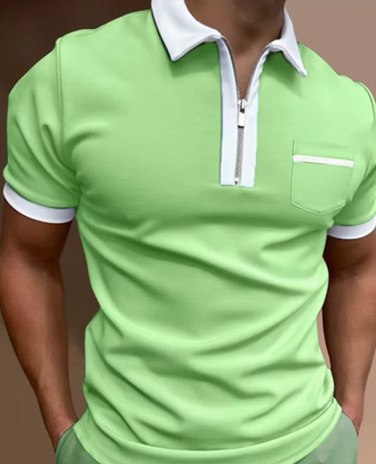 Godric - klassiek opvallend herenpoloshirt