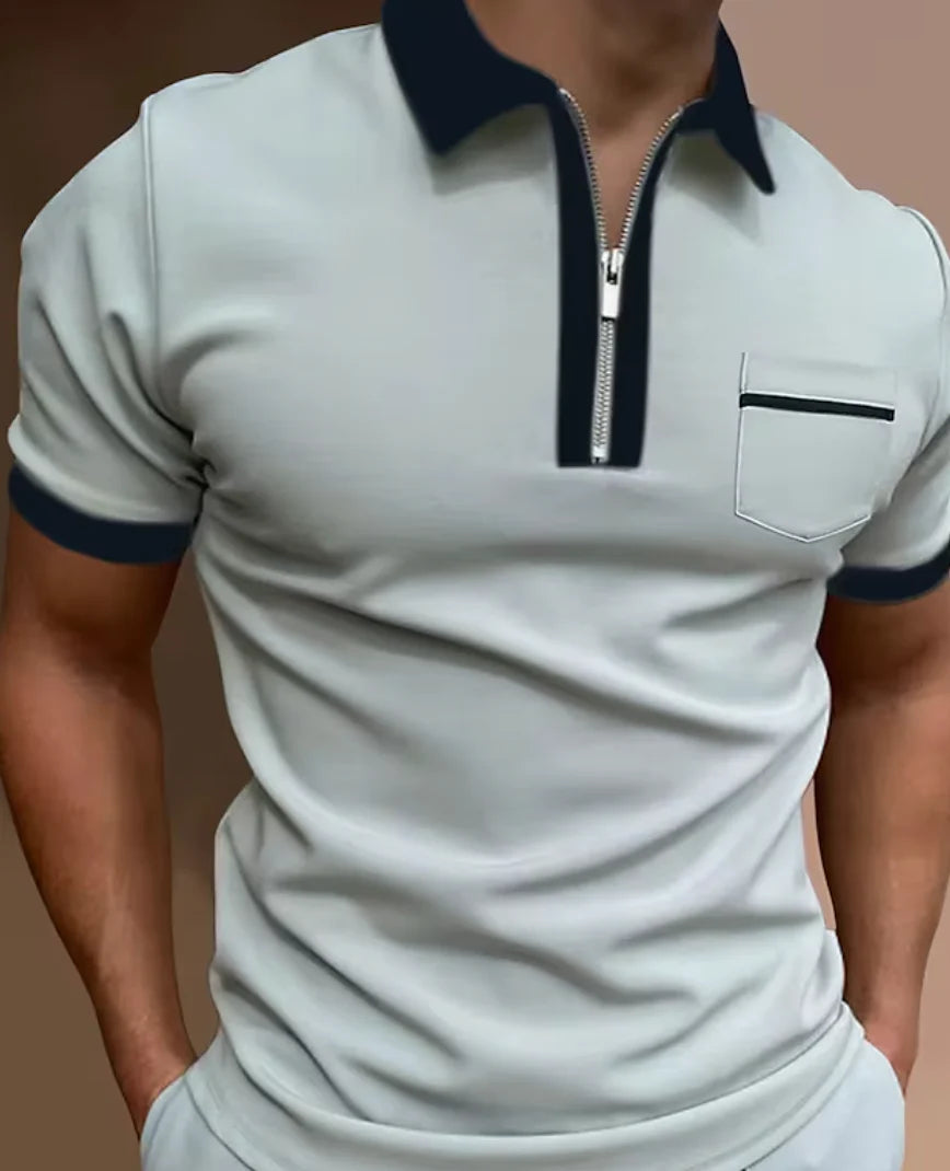 Godric - klassiek opvallend herenpoloshirt