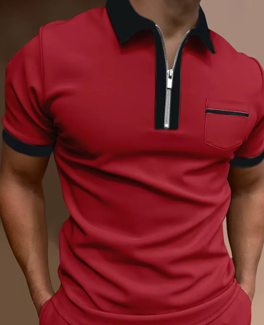 Godric - klassiek opvallend herenpoloshirt