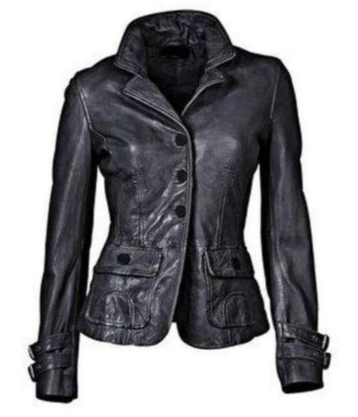 Glorias - elegant premium leren jack voor dames