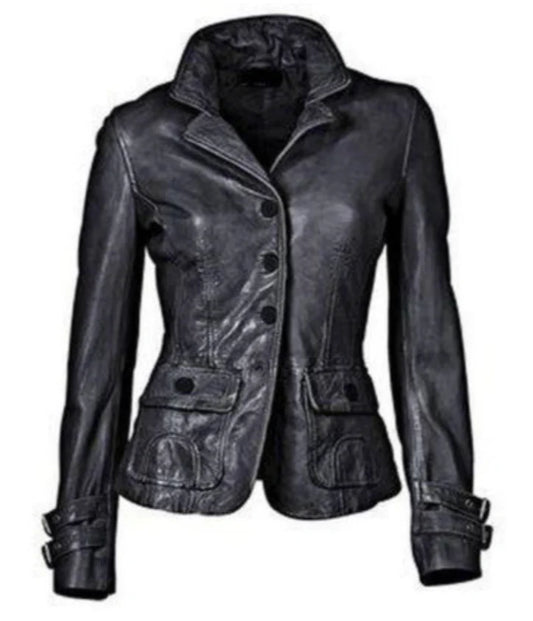 Glorias - elegant premium leren jack voor dames