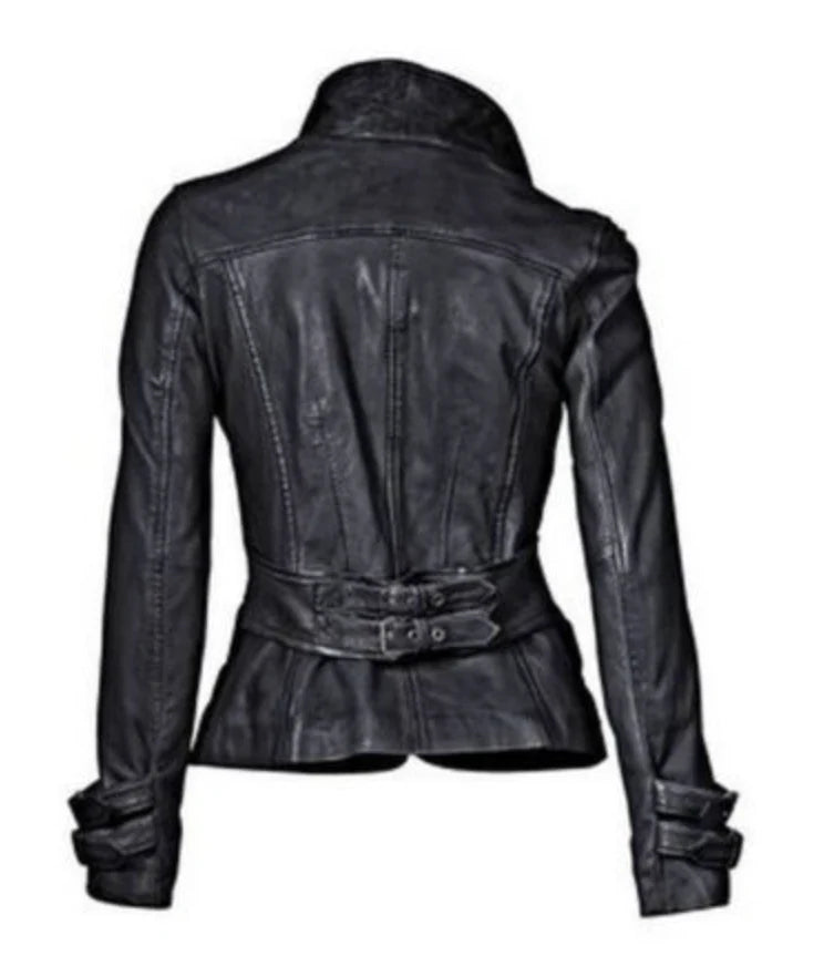 Glorias - elegant premium leren jack voor dames