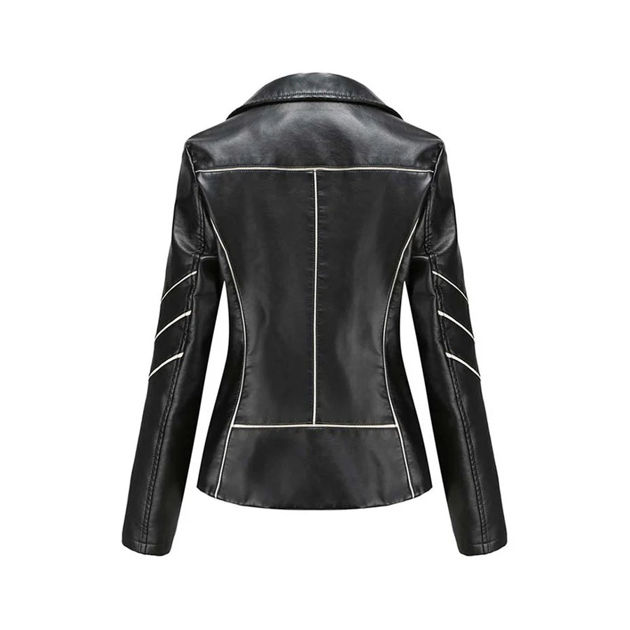 Hannie - elegant leren jack voor een verfijnde look